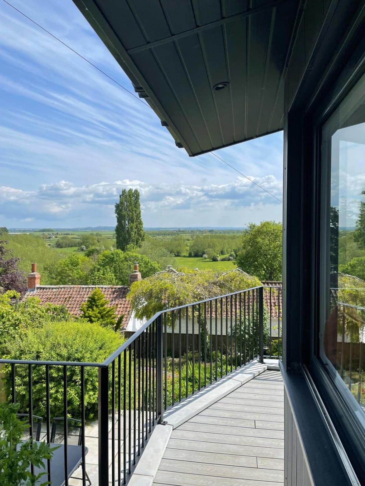 Villa Stunning Hillside House à Langport Extérieur photo